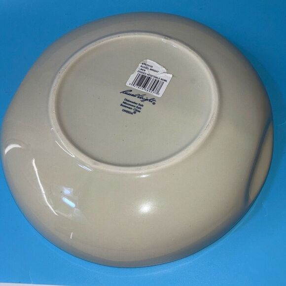 New Russel Wright by Oneida 10-3/8" Divided Vegetable Bowl Linen Creme - Picture 6 of 7